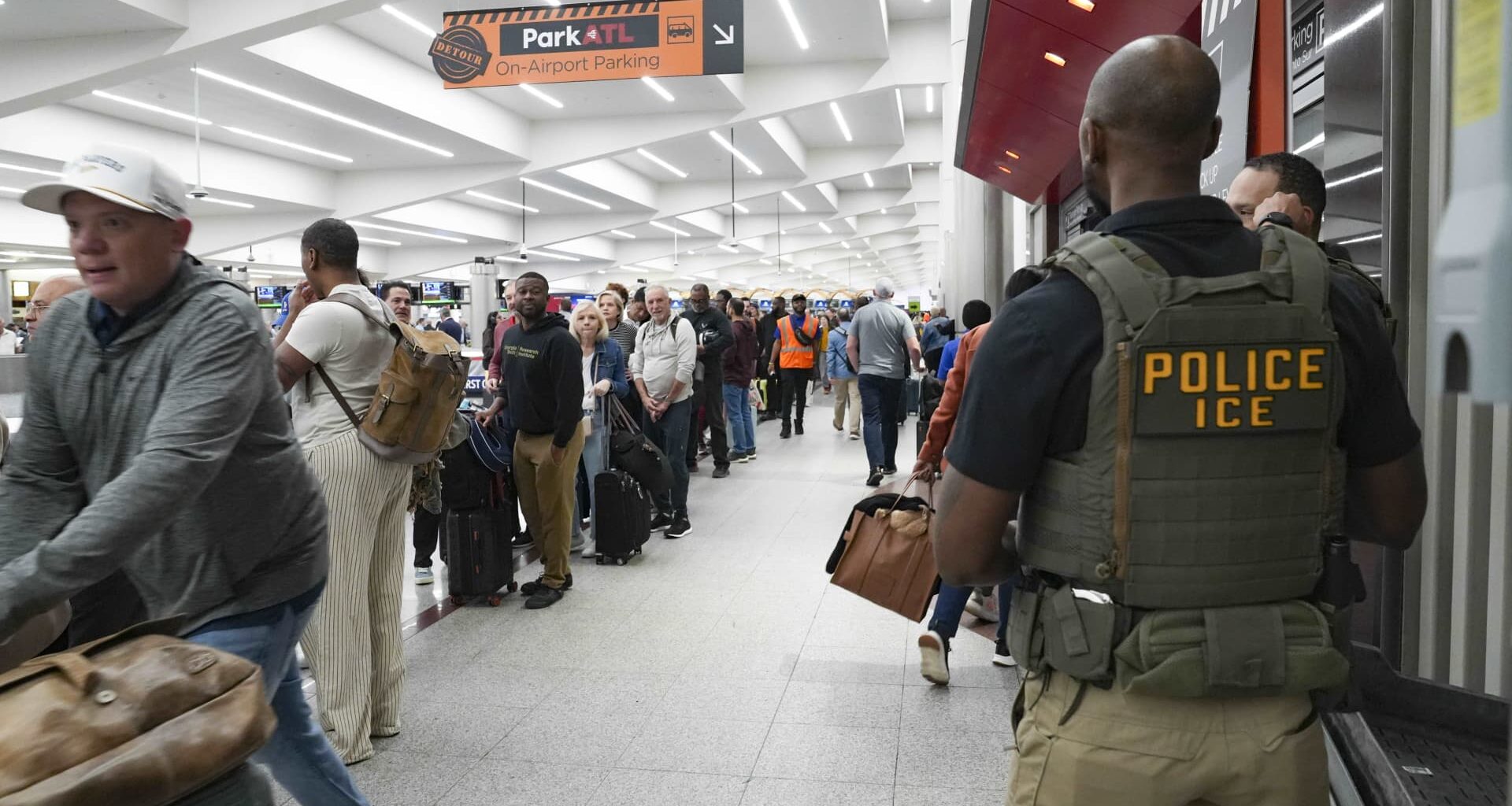 ICE deployed to some U.S. airports as long security lines persist