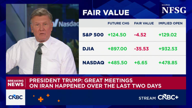 President Trump to Joe Kernen: We are very intent on making a deal