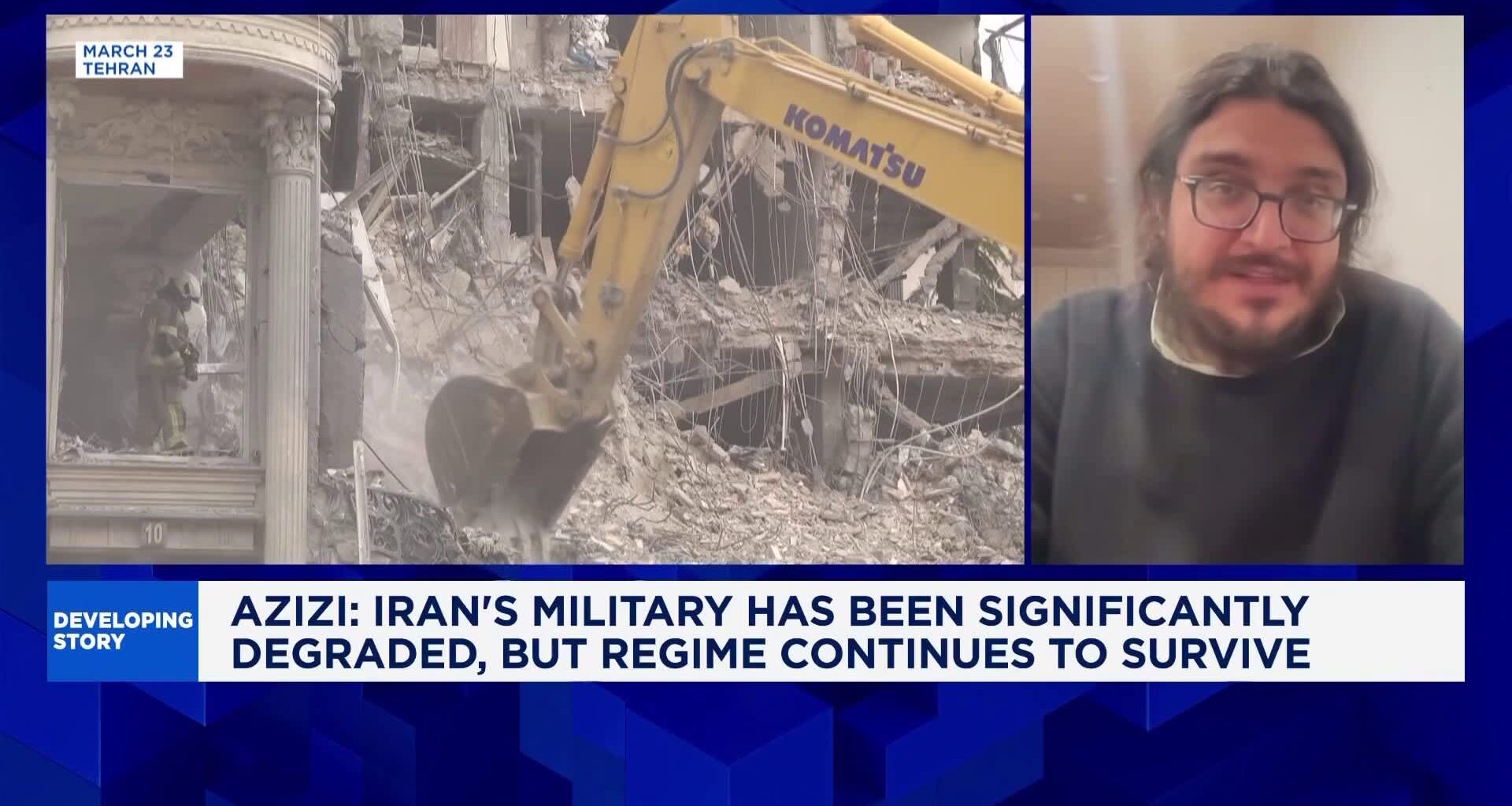 Middle ground Iran war found ballistic missile limits: Historian