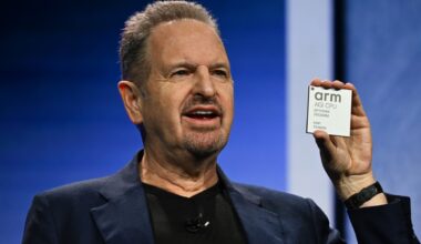 Arm stock jumps 15% as company expects revenue windfall from new chip