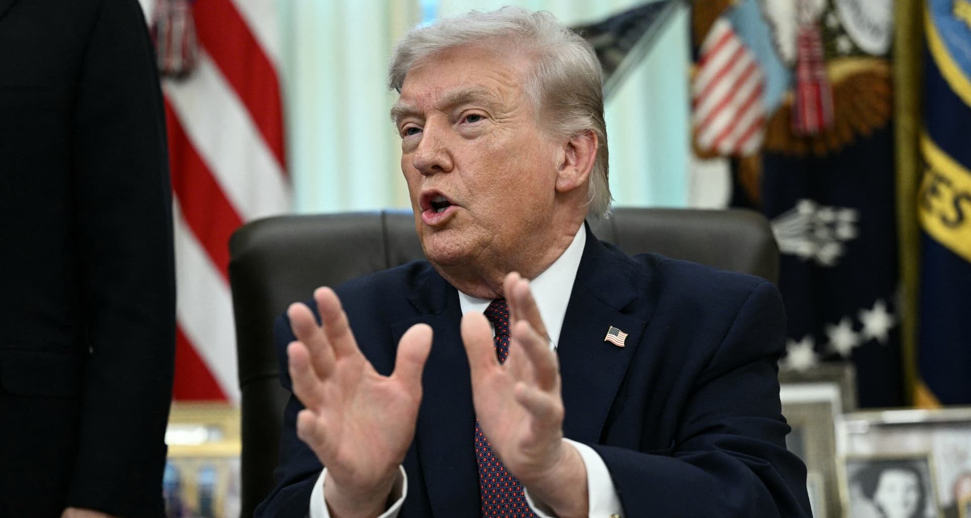 Trump says U.S. will leave Iran in 'two or three weeks'