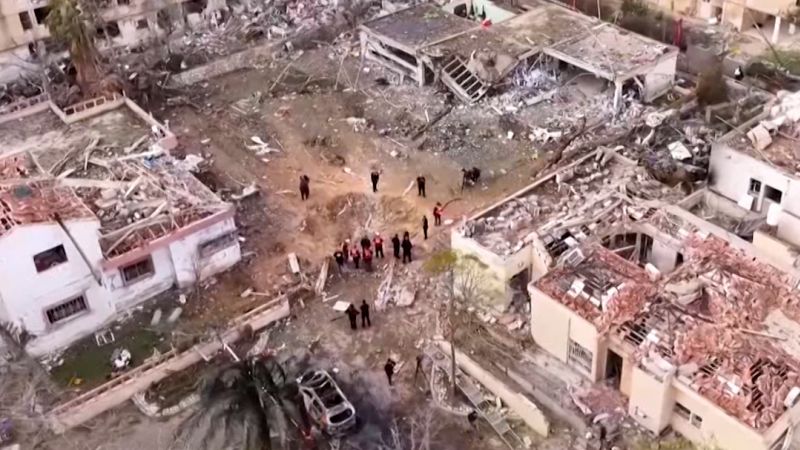 Multiple Iranian strikes across Israel