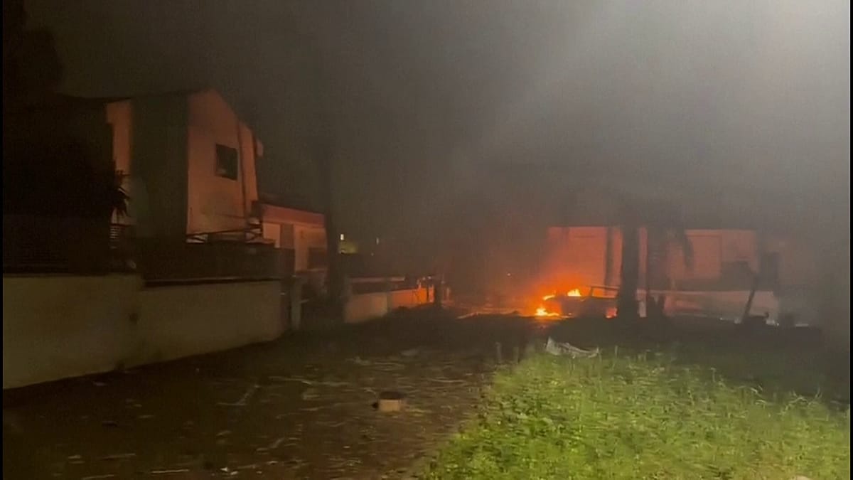 At least 40 injured after Iranian missile strikes Israeli town home to nuclear facility