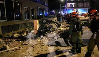 Iran fires barrages at Israel and wider region after killing of two of its top security officials