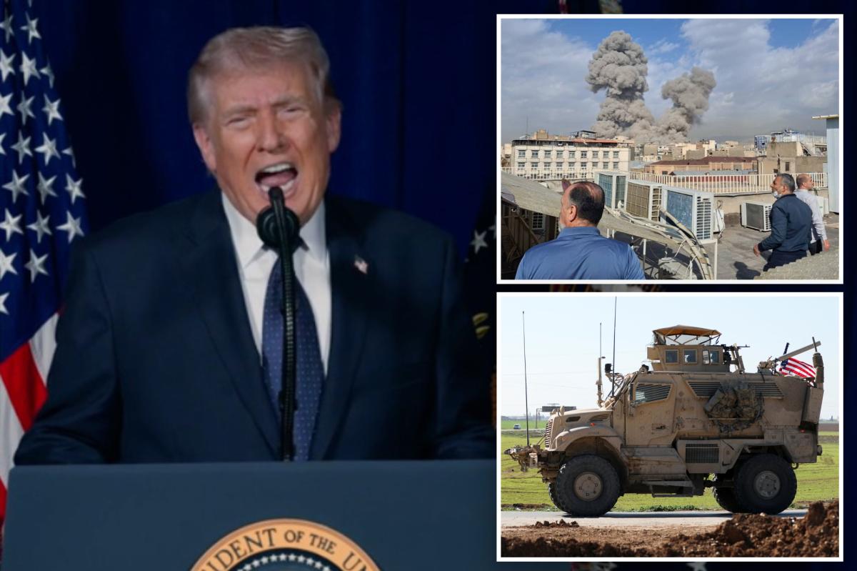 Trump won’t rule out sending US troops into Iran ‘if necessary’— tells The Post war is progressing 'way ahead of schedule'