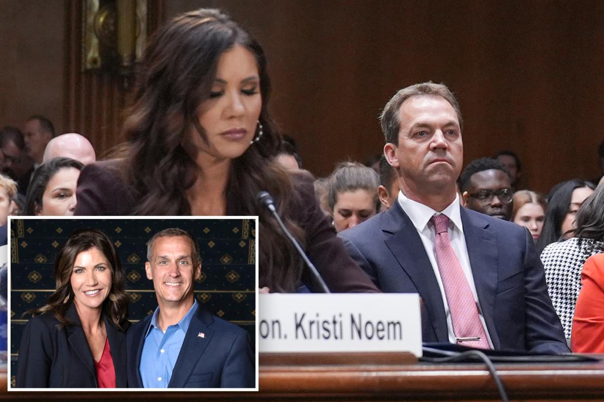 The real reason why Kristi Noem's cuckold husband stayed married to her through Corey Lewandowski 'humiliation'