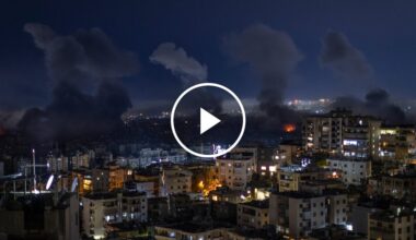 Israel Strikes Central Beirut, Expanding Conflict Zone