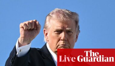 US-Israel war on Iran live: Trump says attack ‘will continue until all of our objectives are achieved’ | US-Israel war on Iran