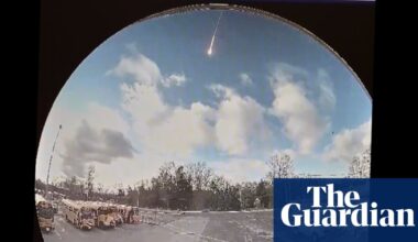 Meteor over Ohio causes large boom heard as far away as Pennsylvania | US news