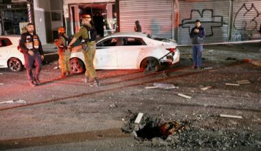 Woman Moderately Wounded After Iranian Missile Hits Central Israel