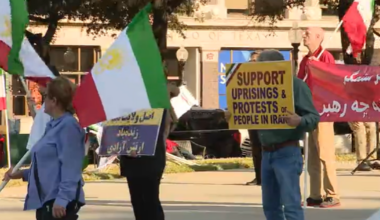 North Texas protesters clash over US involvement in Israel, Iran conflict