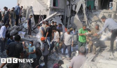 Dozens dead in Iran school blast blamed on US and Israel strikes - BBC