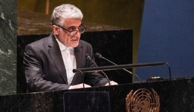 Iran condemns US strikes that killed Khamenei at UN meeting