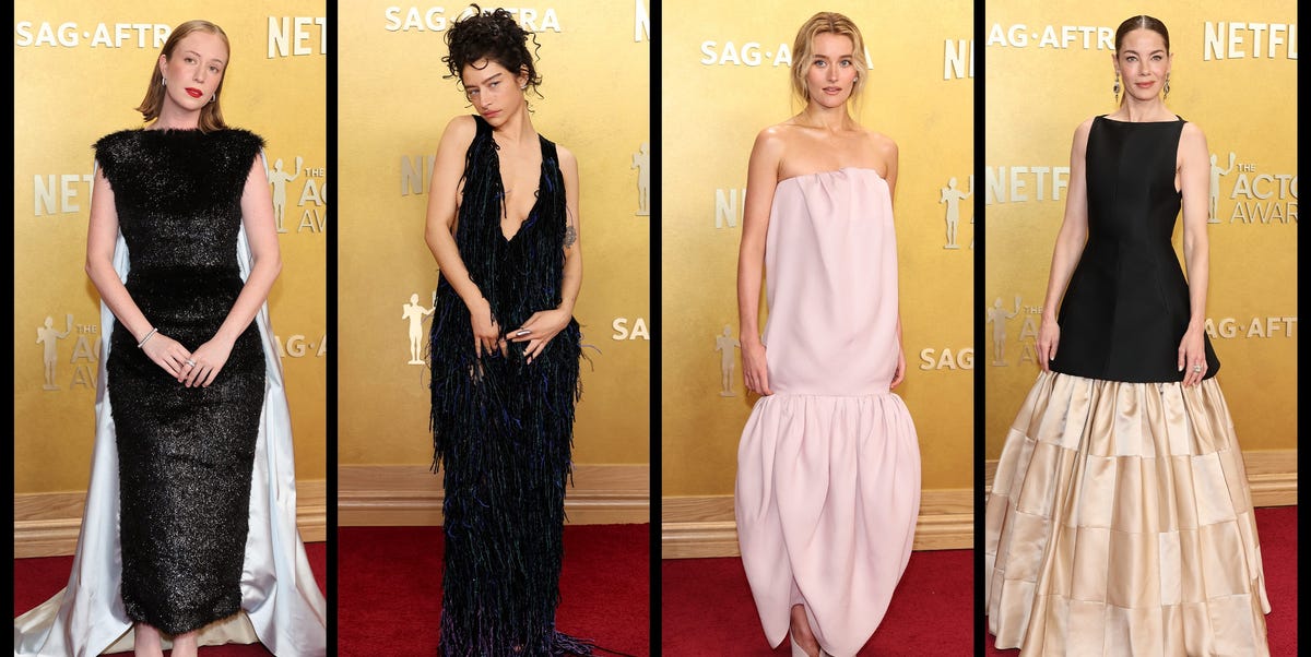 The Celebrity Red-Carpet Looks at the 2026 Actor Awards—Photos