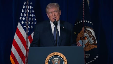Trump says attacks on Iran to continue until 'objectives are achieved’ - video