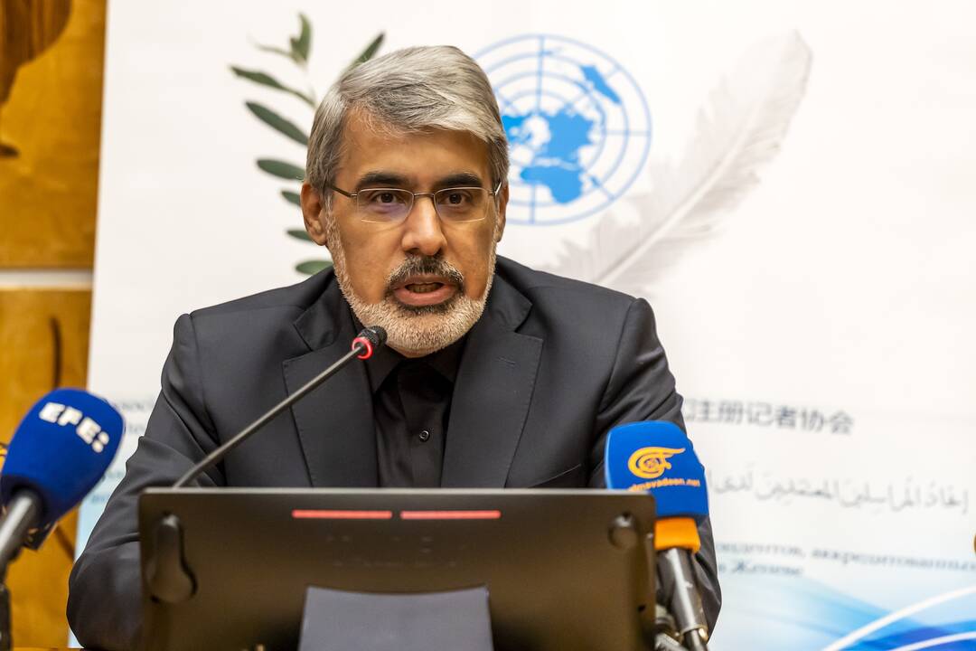Iran ambassador calls on UN rights council to respond to US-Israel assault