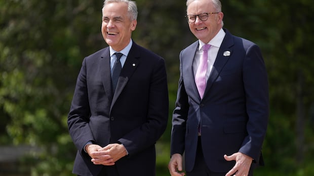 Carney lands in Australia looking to draw closer to a Commonwealth cousin also grappling with Trump