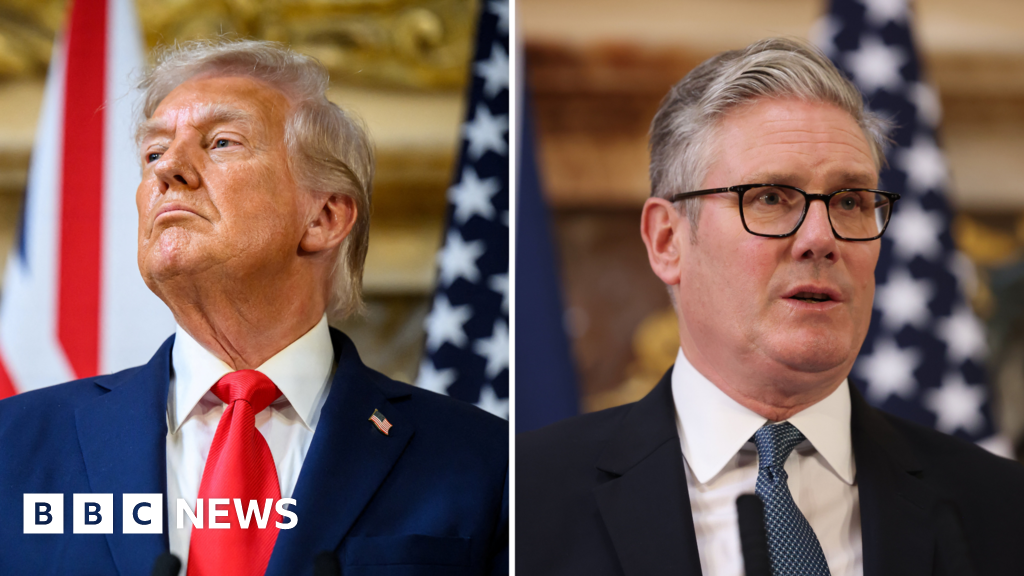 Trump belittles Starmer with 'no Churchill' jibe but can the special relationship recover? - BBC