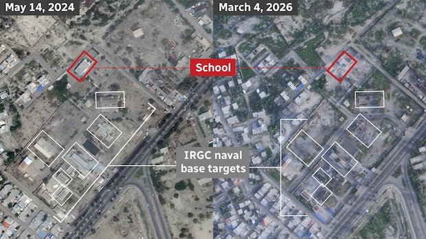 Who bombed a girls' school in Iran? A visual investigation