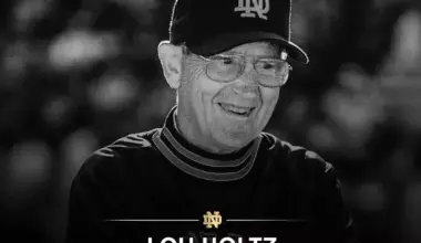 Legendary national championship coach Lou Holtz passes away | News | Notre Dame News