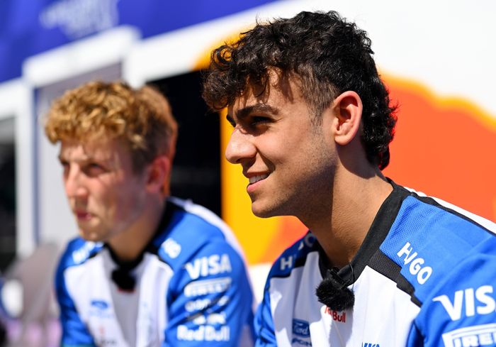 Liam Lawson, Racing Bulls, Arvid Lindblad, Racing Bulls