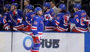 New York Rangers trade Sam Carrick to Buffalo Sabres