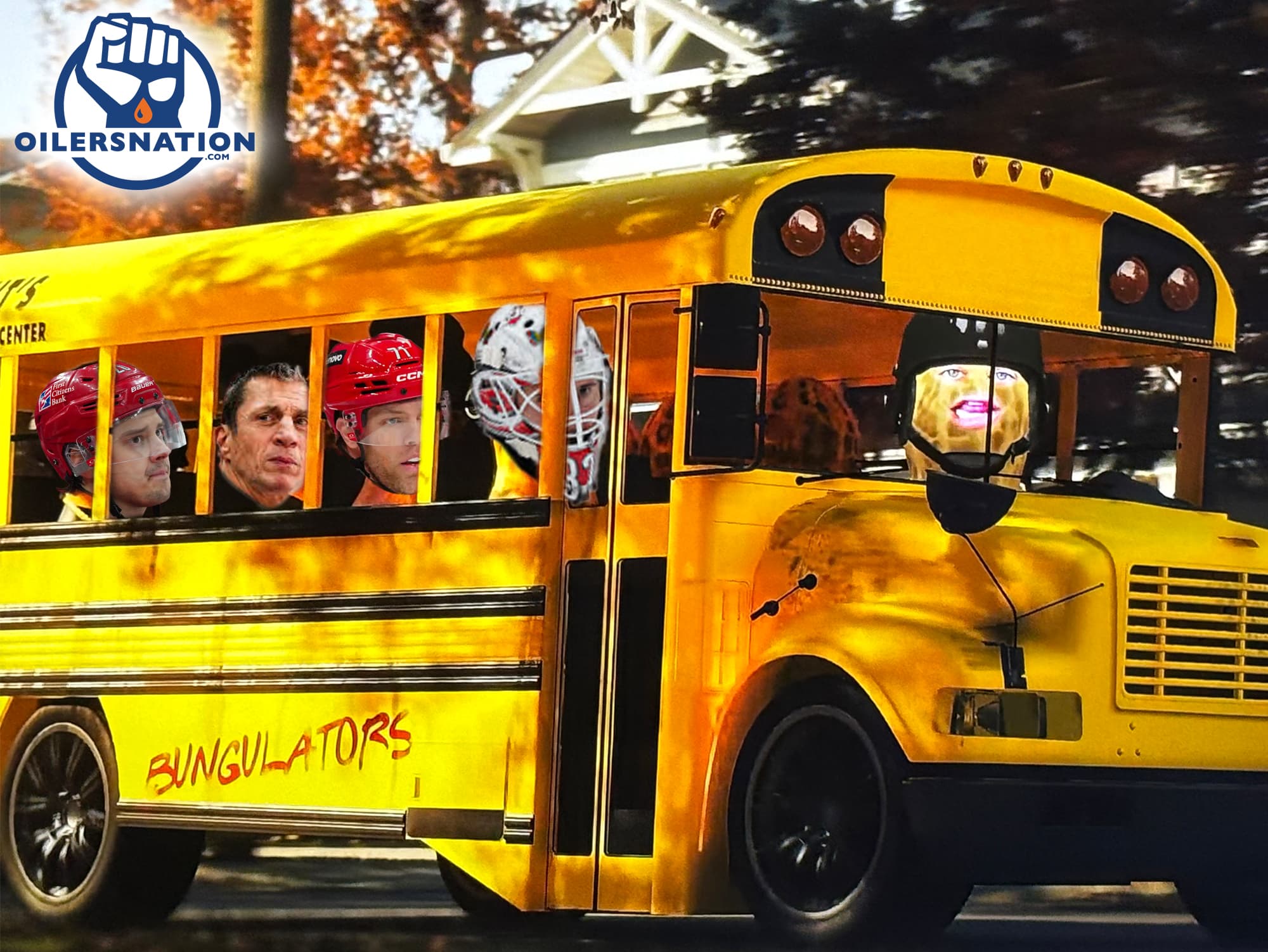 GDB 63 Edmonton Oilers Carolina Hurricanes Photoshop