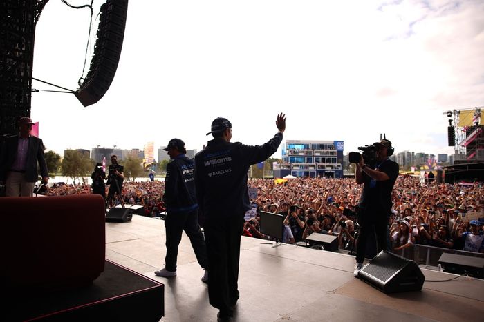 Alexander Albon, Williams, Carlos Sainz, Williams