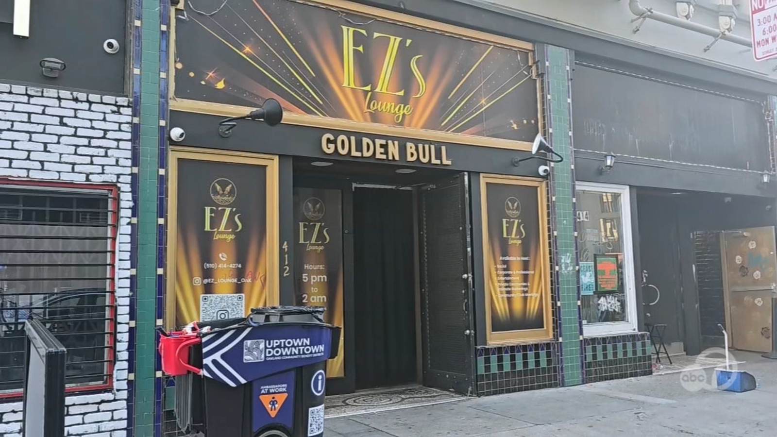 2 killed, 5 others injured in shooting at downtown Oakland bar EZ's Lounge