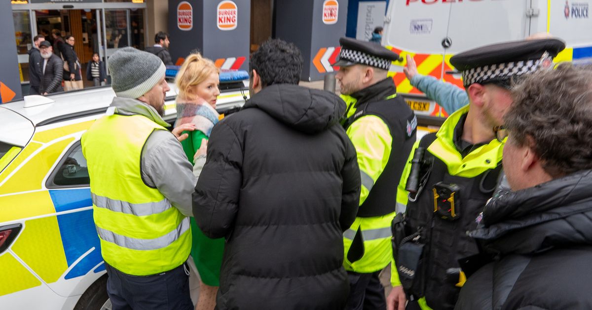 Green Party say 'Hannah Spencer won't be silenced' and hit out at 'angry men' after Piccadilly Gardens violence