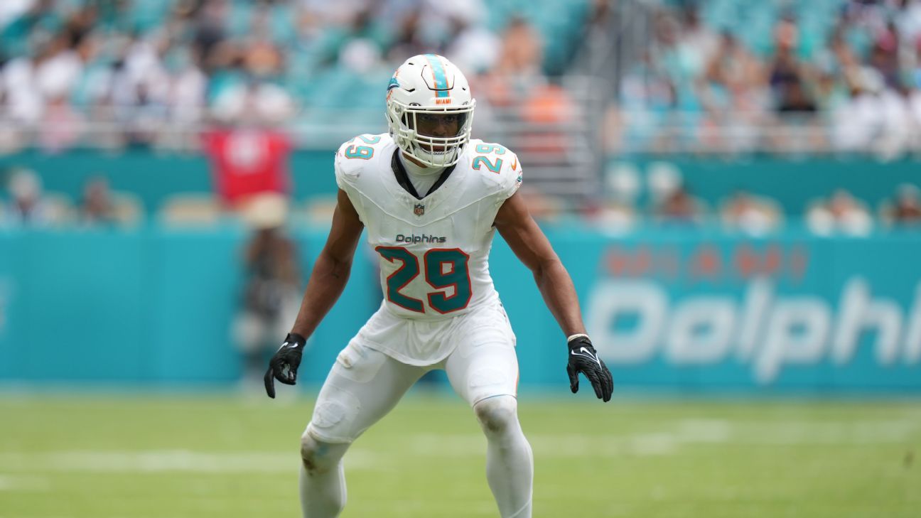 Sources: Dolphins trade Minkah Fitzpatrick to Jets