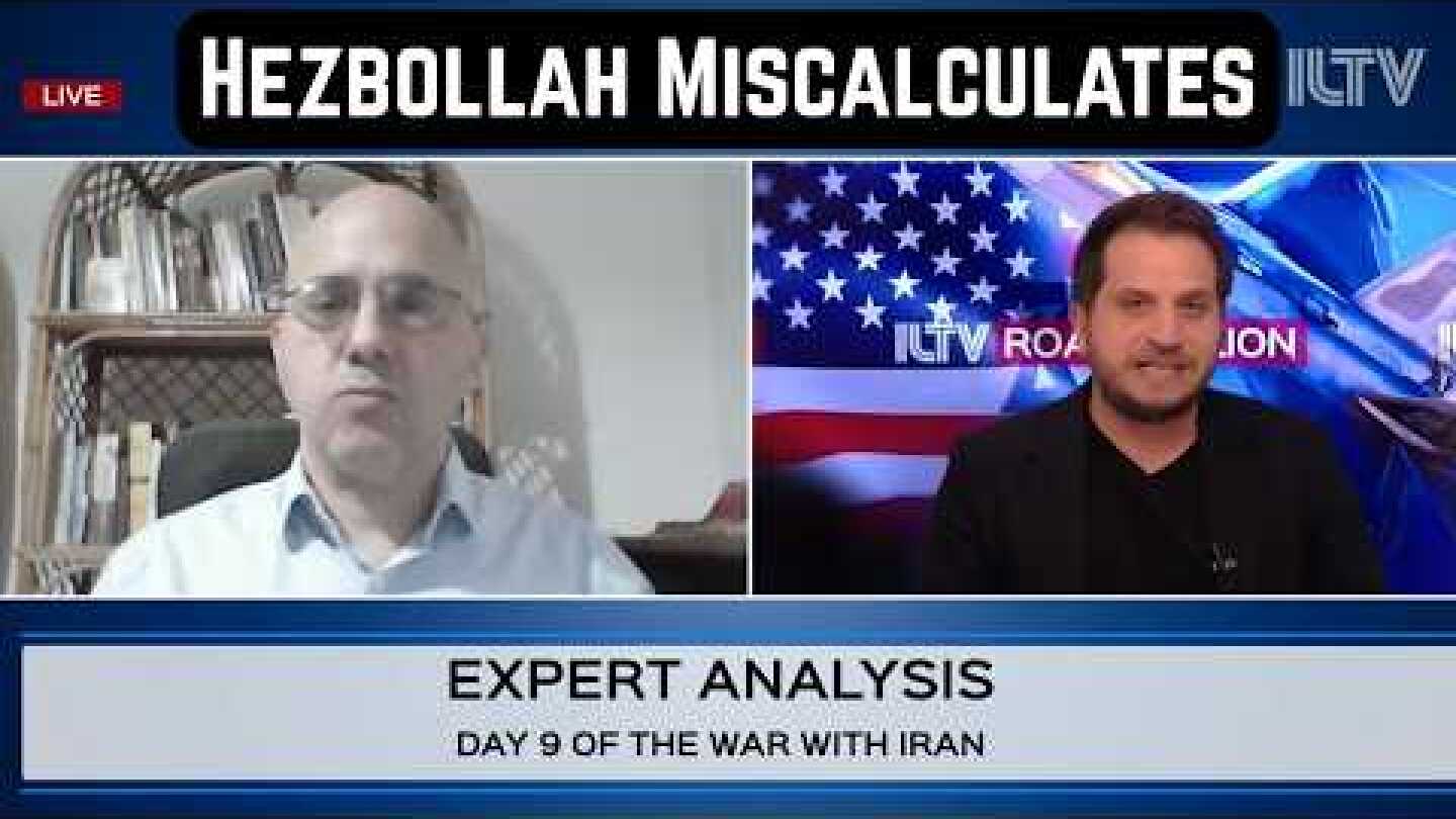 Why Hezbollah Keeps Misreading Israel | Jonathan Spyer on ILTV News Flash