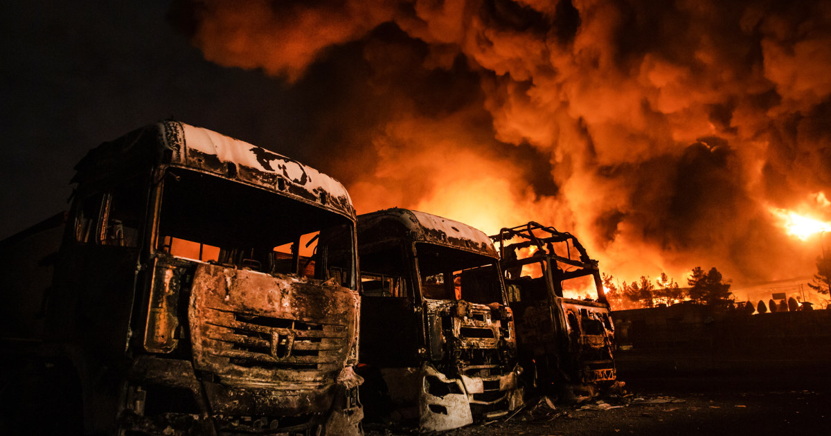 Toxic rain fell over Tehran as airstrikes hit oil facilities