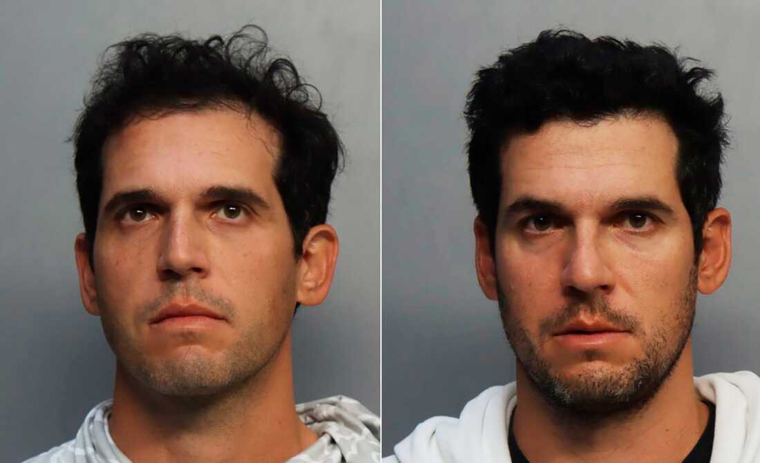 This photo provided by the Miami-Dade Corrections and Rehabilitation Department shows Alon Alexander, left, and Oren Alexander, both of whom have been charged with sex trafficking.