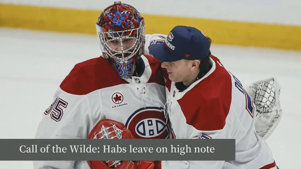 Click to play video: 'Call of the Wilde: Habs head into Olympic break on a high note'