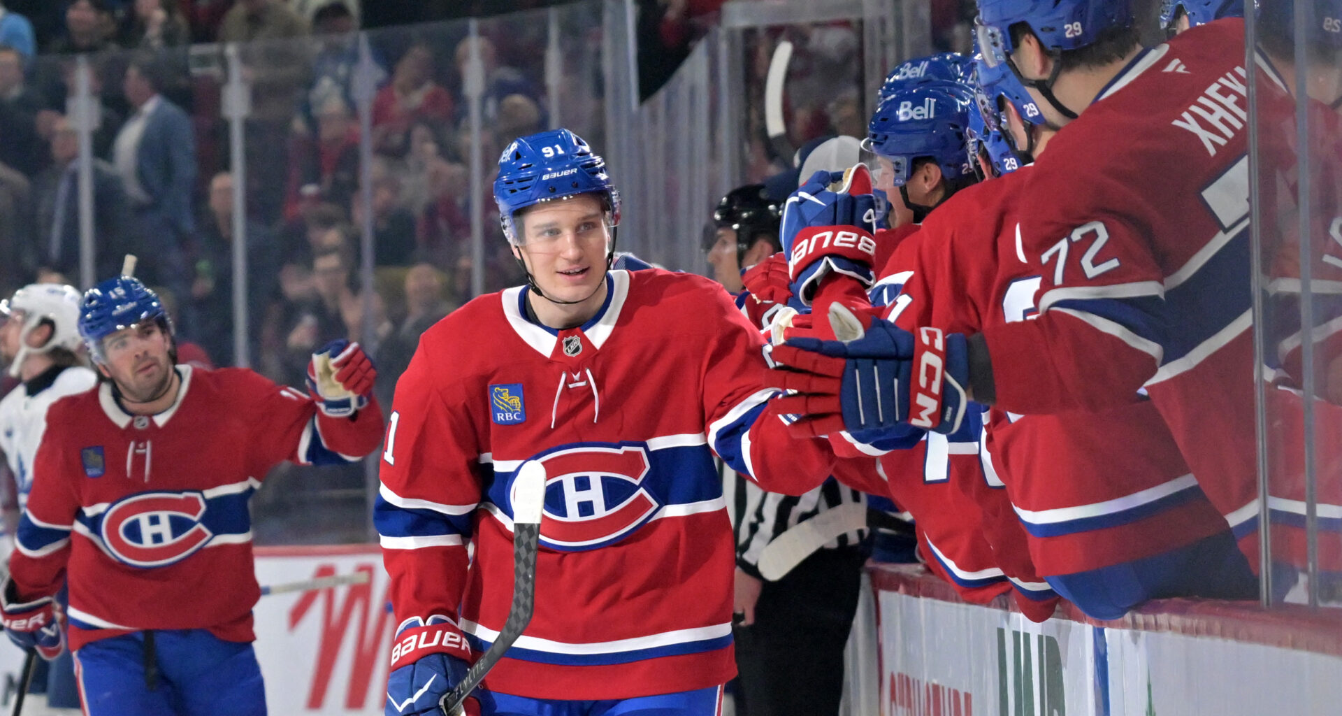 Cole Caufield the concern after Habs win