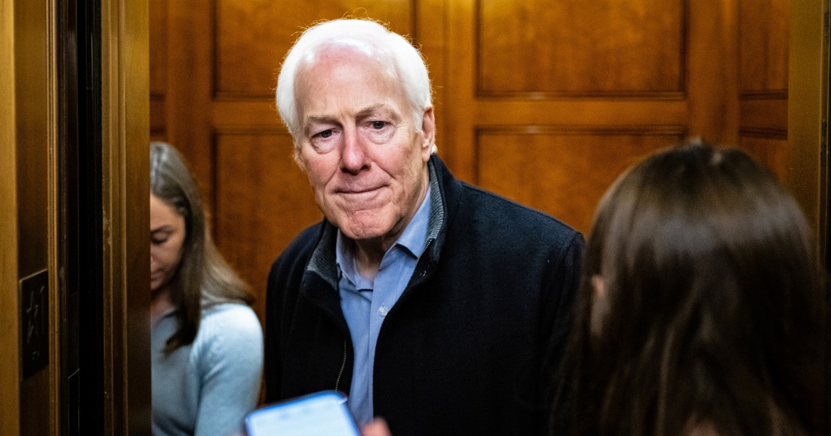John Cornyn flips on the filibuster for Trump's SAVE America Act