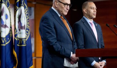 Coalition Demands Schumer, Jeffries Step Down Over Failure to Fight 'War-Crazed' Trump