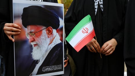 Iran's supreme leader, Ayatollah Ali Khamenei, killed in US-Israeli airstrike – video report