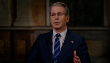 US Navy to escort oil tankers through Strait of Hormuz, treasury secretary tells Sky News | US News