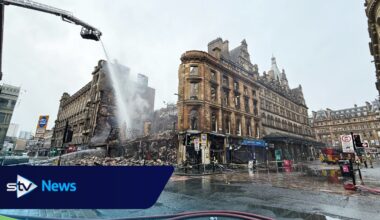 Glasgow Central Station can't fully reopen until fire-ravaged facade is demolished, says council