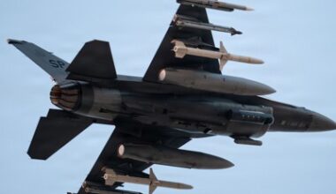 Fighter jets are downing Iranian drones—a dangerous, expensive mission