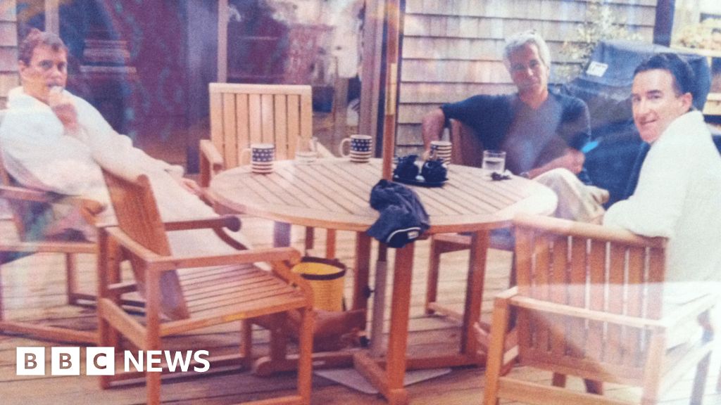 First image emerges of Andrew, Mandelson and Epstein together - BBC