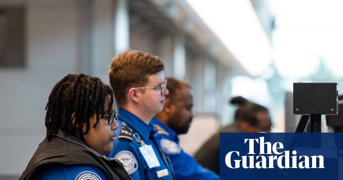 US airports ask for donations for unpaid TSA staff amid partial government shutdown | US politics