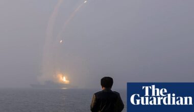 North Korea fires missiles into the sea as US and South Korea conduct military drills | North Korea