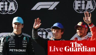 Formula One: Antonelli takes pole in Chinese GP qualifying ahead of Russell – as it happened | Formula One 2026