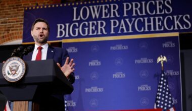 Vance mocked online for claiming Noem wasn’t fired from DHS but had ‘a great opportunity’ with the Shield of Americas