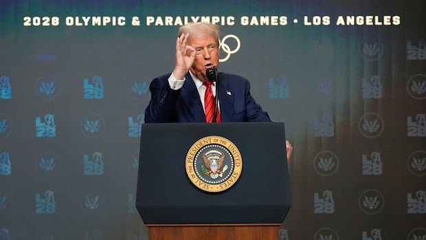 World Anti-Doping Agency mulls rule change that could ban Trump from Olympics, World Cup over unpaid U.S. dues