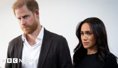 Harry and Meghan accuse royal author of 'deranged conspiracy' - BBC