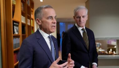 Carney, Norway PM push message of oil-market stability as war in Middle East rattles global supply